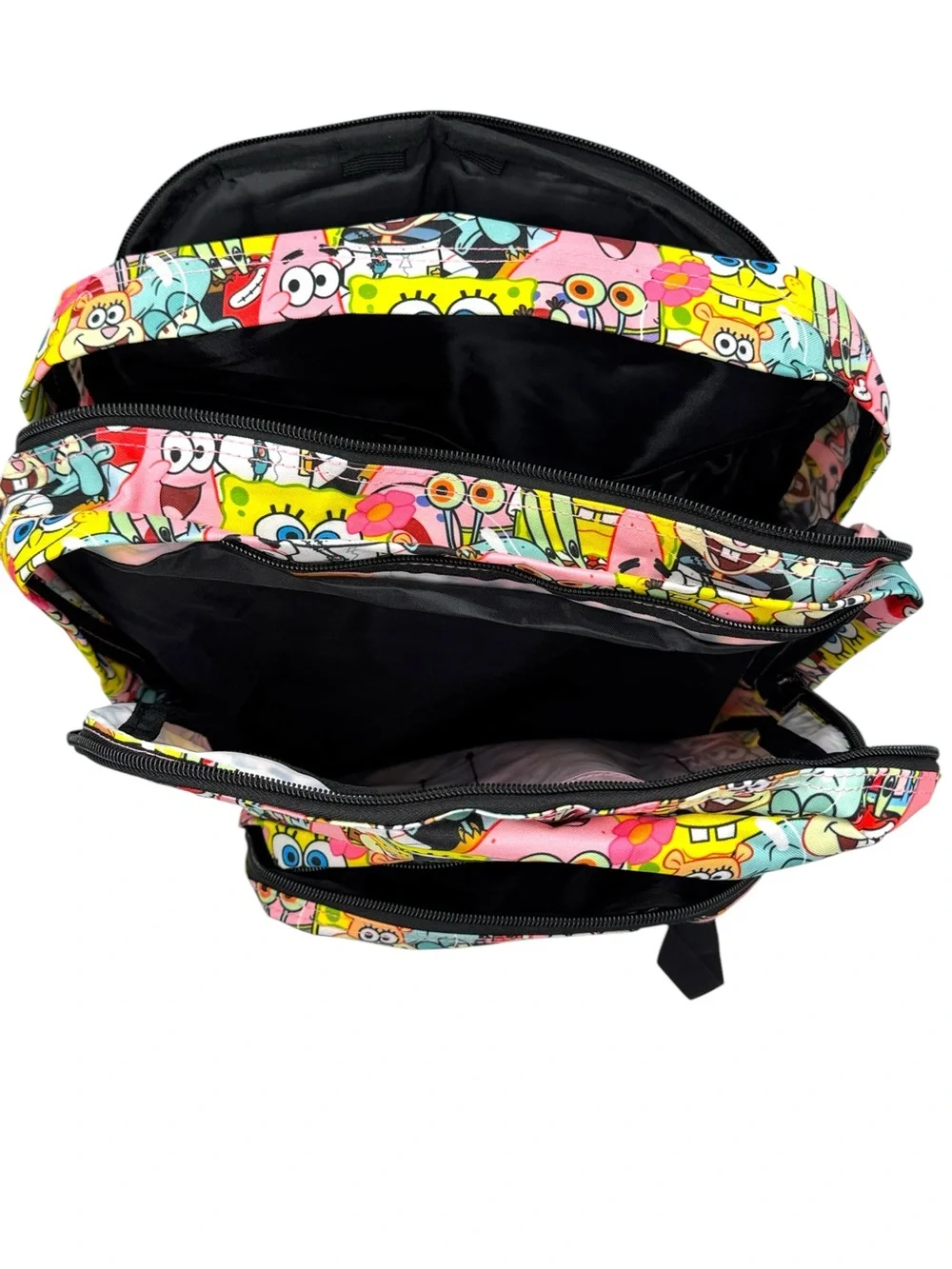 Mad Engine SpongeBob SquarePants Bikini Bottom Friends Multi Character Backpack - Picture 6 of 16